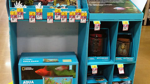 PetSmart National Geographic Pallet Display