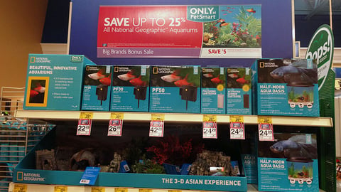 PetSmart National Geographic Endcap