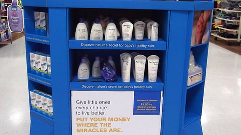 J&J Walmart Children's Miracle Network Pallet