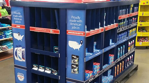 P&G Walmart 'American Jobs' Pallet Train