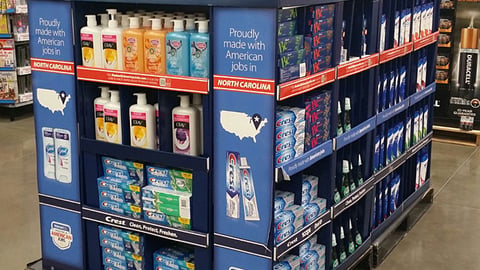 P&G Walmart 'American Jobs' Pallet Train