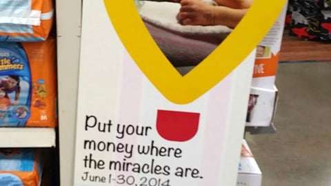 Walmart Children's Miracle Network Side Panel