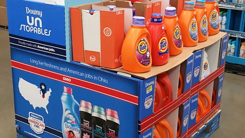 Downy Walmart 'American Jobs' Pallet
