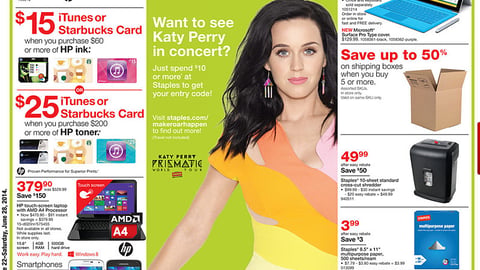 Staples 'See Katy Perry' Feature