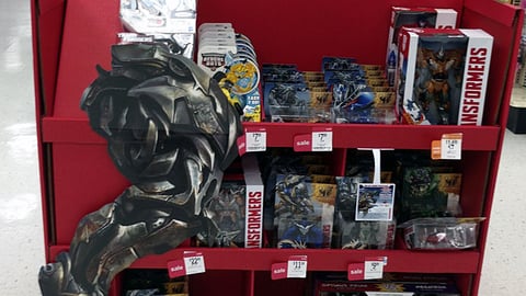 Hasbro Kmart 'Transformers: Age of Extinction' Pallet Display