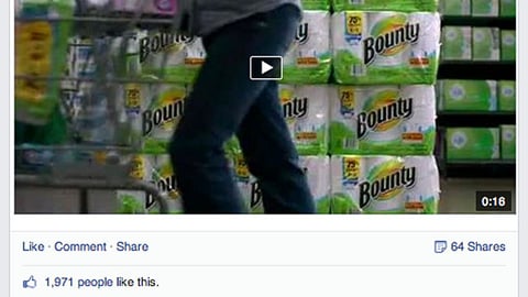 Walmart Bounty 'American Jobs' Facebook Update