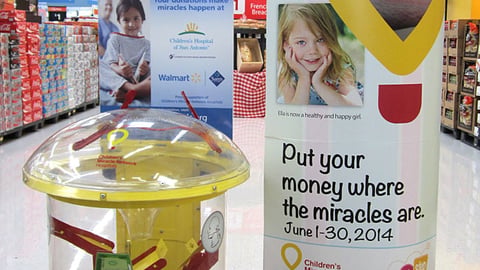 Walmart Children's Miracle Network Collection Stand