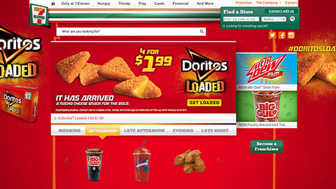 7-Eleven.com Doritos Loaded Carousel Ad