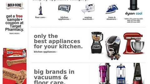 Target.com Milk-Bone Banner Ad