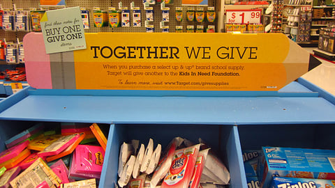 Target 'Together We Give' Header
