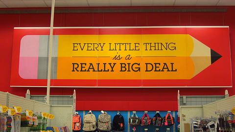 Target 'Really Big Deal' Wall Sign