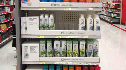 Target Herbal Essences 'A Course in Gorgeous' Endcap