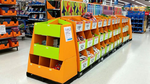 Walmart Back-to-School Pallet Train