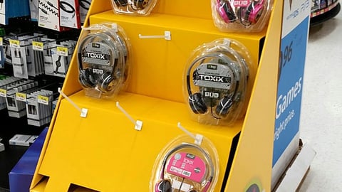 iFrogz Toxix Walmart 'Save 4 School' Floorstand