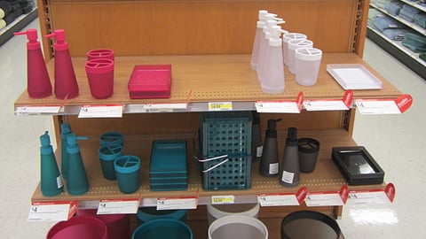 Target 'College Shop' Endcap