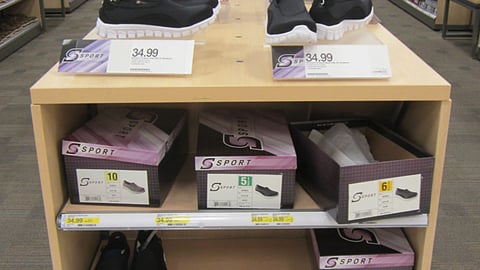 Target S-Sport Footwear Endcap