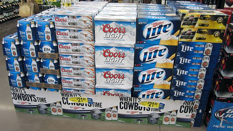 Miller Lite 'Cowboys Time' Case Wrap
