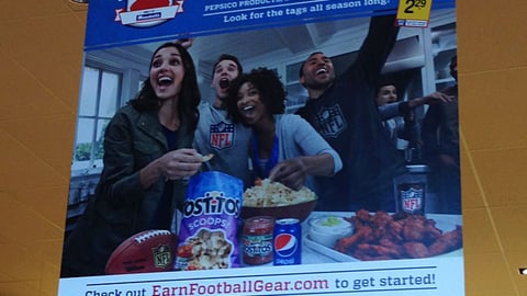PepsiCo Randalls 'Game Day Gear' Ceiling Banner