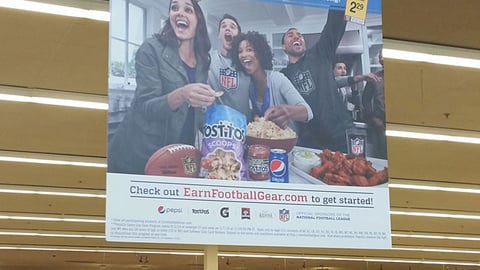 PepsiCo Safeway 'Game Day Gear' Ceiling Banner