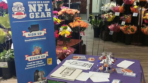 Safeway PepsiCo 'Game Day Gear' Display