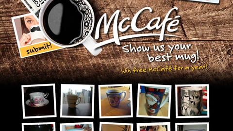 Jewel-Osco McCafe 'Best Mug' Webpage