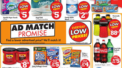 Family Dollar 'Ad Match Promise' Feature