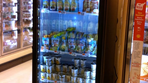 'Stop & Shop 1st' Dairy Display