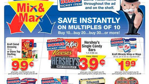 Albertsons 'Monopoly' Feature 
