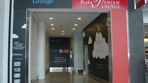 American Express Canada 'Cloud 10' Lounge Entrance