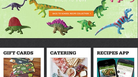 Whole Foods Back-to-School Display Ad