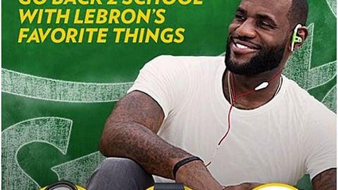 Family Dollar Sprite 'LeBron's Favorite Things' Facebook Update