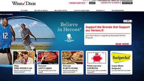 Winn-Dixie 'Believe in Heroes' Carousel Ad