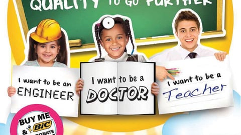 Bic South Africa Back to School Collateral