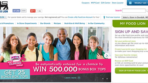 Food Lion General Mills 'Bonus Box Tops' Carousel Ad