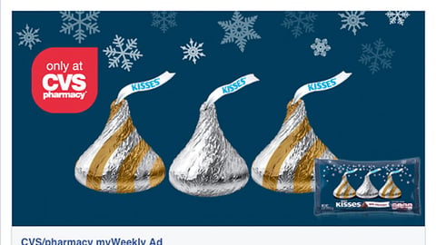 CVS Hershey's Kisses Facebook Update