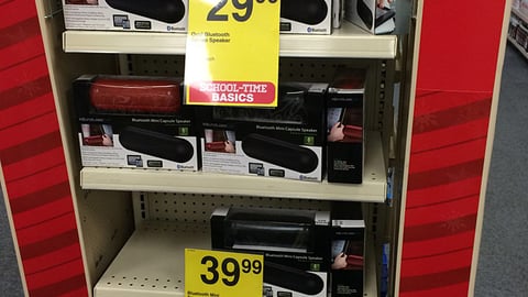 CVS 'Season of Joy' Speaker Endcap