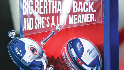 Callaway Big Bertha Countertop Display