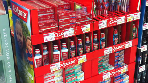 Colgate ShopRite 'Win a Playground' Pallet Display
