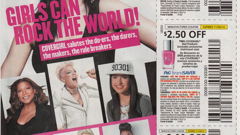 CoverGirl 'Rock The World' FSI