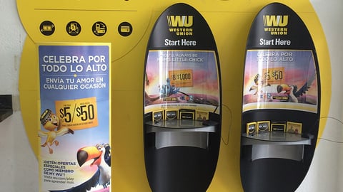 Western Union 'Rio 2' Displays