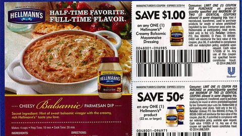 Hellmann's 'Half-Time Favorite' FSI