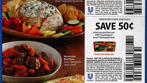 Knorr 'What's for Dinner?' FSI