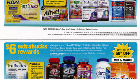 CVS 'Vitamin Sale' Circular Wrap