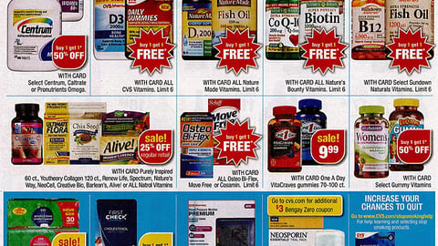 CVS Vitamins Feature 