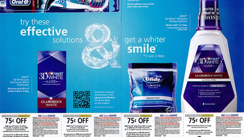 P&G 'Get a Whiter Smile' FSI