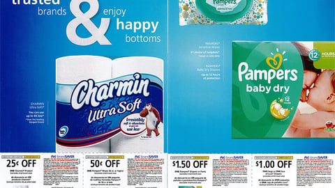 P&G 'Enjoy Happy Bottoms' FSI