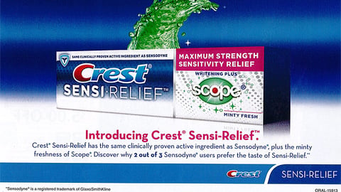Crest Sensi-Relief FSI