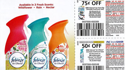 Febreze 'Spring Scents' FSI