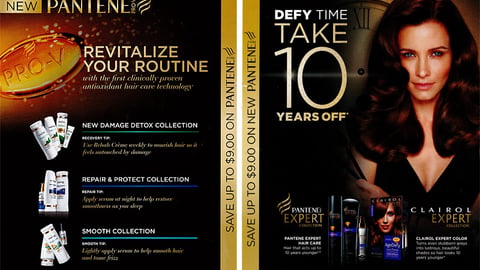 Pantene Clairol 'brandSaver' FSI 