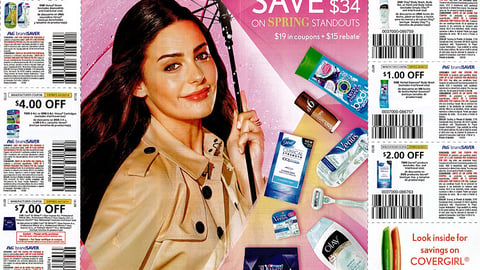 P&G 'Spring Standouts' FSI
